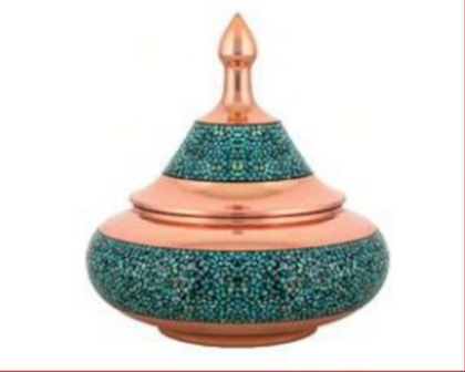 بشقاب پرنده فیروزه کوبی