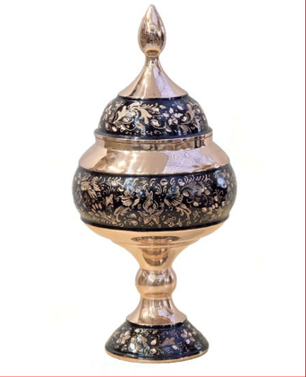 شکلات‌خوری مسی قلمزنی